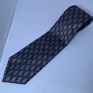 Preowned Men’s Kenneth Cole Tie - Gray - Stripes